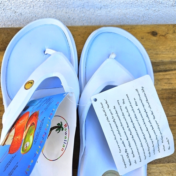 Hawaiian Jellys Ultra Comfort Kea Haú Unisex Sandals Men's Size 8 - Picture 11 of 16